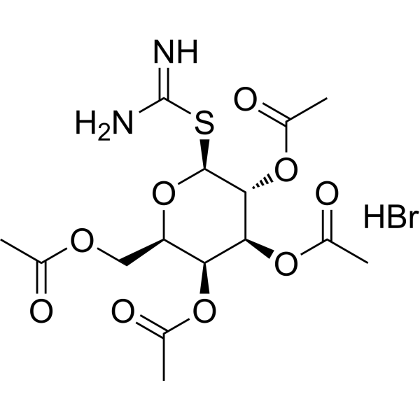 2-(2,3,4,6-Tetra-O-acetyl-β-D-galactopyranosyl)thiopseudourea hydrobromide 51224-13-6